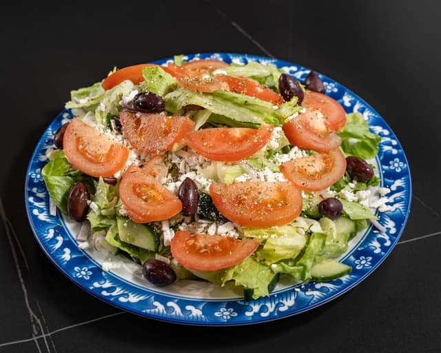 Greek Salad prepared by Greek Mansion