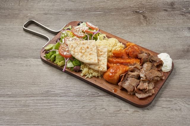 Real Greek Mansion gyro plate